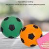 1Pc 3 Colors High-Elastic Indoor Silent Football Pu Foam Practice Ball Comes With A Net Bag For Home Use And Skill Development