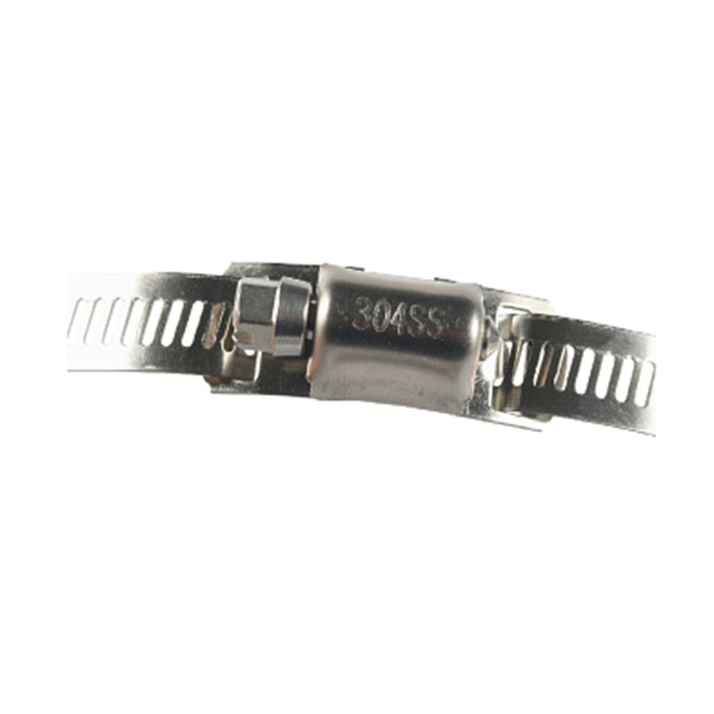 Hose Clamps 304 Stainless Steel 3.5/10m Hole Tape Metal + 8/16Pcs Attachment DIY Hose Clamp Set Adjustable Hose Clamp