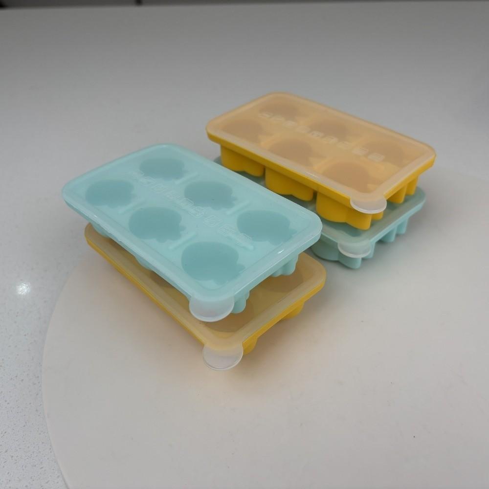 Food Grade Ice Ball Mold Flexible Rabbit Ice Cube Tray 3D Shape Animal Ice Cube  for Freezer