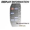 Binary Waterproof Digital Watch for Men - Titanium Alloy Material, Ideal for Sports Time Browsing