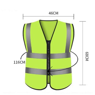 Nouveau Gilet de Sport Haute Visibilité pour la Course à Pied Multicolore Gilet Réfléchissant Patch Vêtement Réfléchissant Accessoires de Cyclisme d'Extérieur
