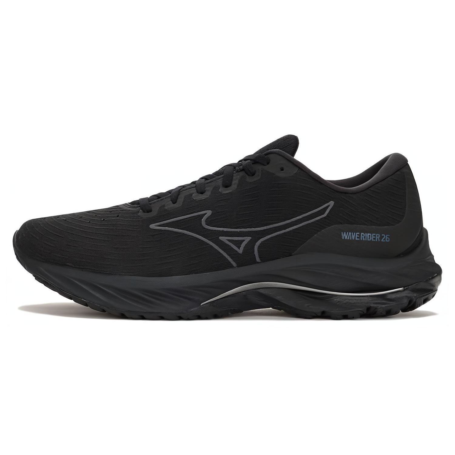 

Mizuno Wave Rider 26 Comfortable Versatile Durable Breathable Low-Top Carbon Plate Casual Running Shoes Unisex Sneakers Black J1GC227552 41