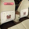 Upgraded Car Kick Mat & Back Seat Organizer for Child Seats