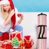 Christmas Wrapping Paper Storage Container Clear Gift Wrapping Paper Holder Bag for Easy Carrying