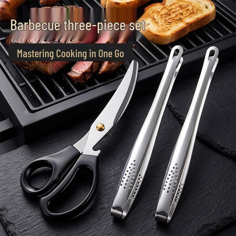 COOKSS 3-Piece BBQ Tool Set