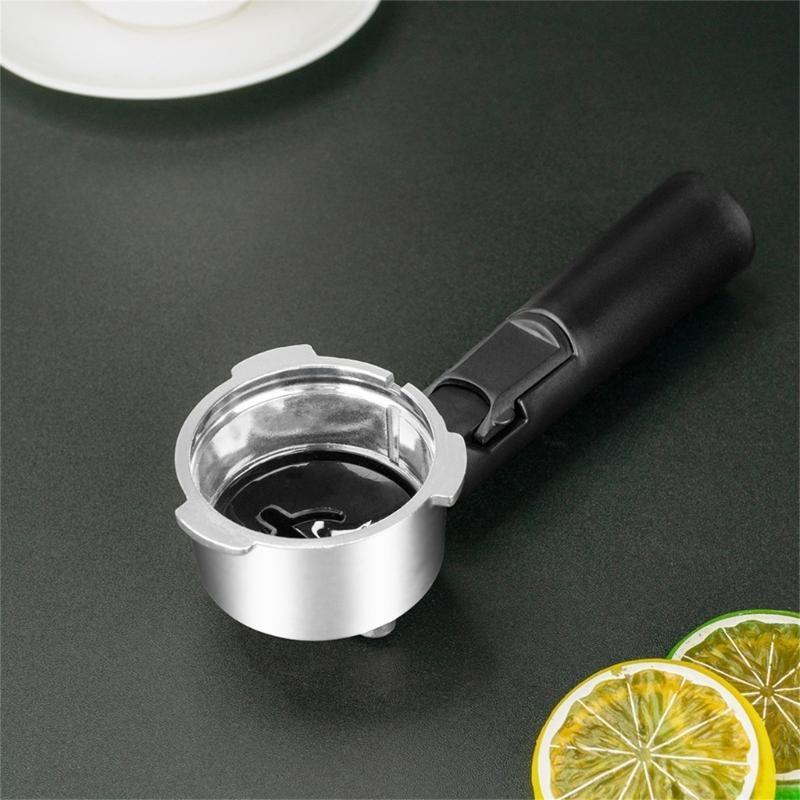 

Efficient 51mm Espresso Machine Handle 3 Ear Coffee Filter Basket with Bottom China Mainland