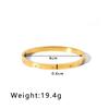 Stainless Steel Zirconia Polaris Bracelets For Women Gold Color Rhinestone Bangle