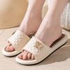 Women's Outdoor Slippers with Bow Tie for Summer New Fashion Non Slip and Cool Slippers for Outdoor Wear