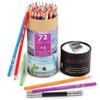 HIFORNY Adult Color Pencil Set of 72 Colors with Soft Vibrant for and Kids 75, Extras, Artist's Core, Colors, Adults, Beginners,