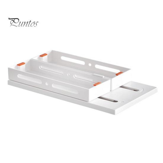 Storage Rack Strong Load-Bearing Expandable Design Large Capacity Easy Installation Multifunctional Pull-Out Cabinet Drawer Storage Shelf