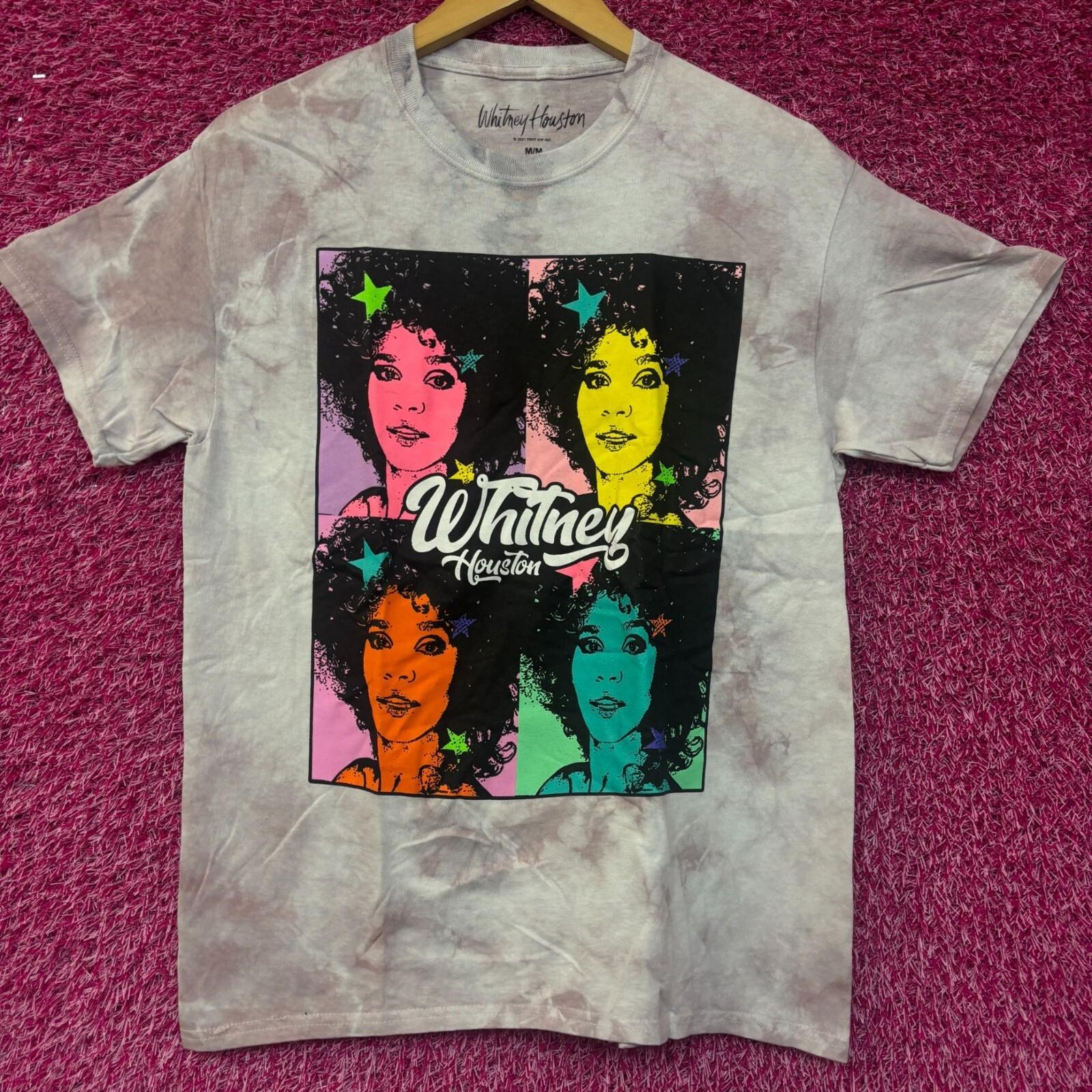 

Whitney Houston Wanna Dance wit Somebody Dance Pop Tie Dye M XL