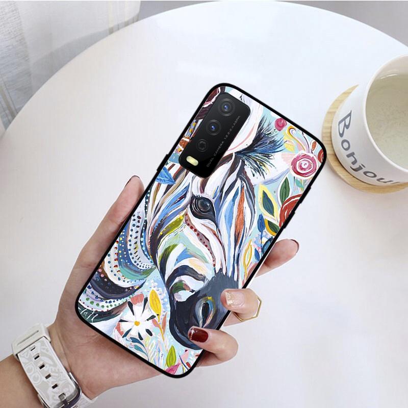 Zebra Phone Case for VIVO Y31 Y21S Y21 Y15S Y53S Y11S Y12 V21 V21E Y20 Y70 1907 V17Neo Y21S Y33S Y72