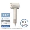 Tescom Hair Dryer I-Shaped Negative Ion Lightweight Compact Cold/Hot Air Quiet Rack Pull Plug Beige TD760A-C