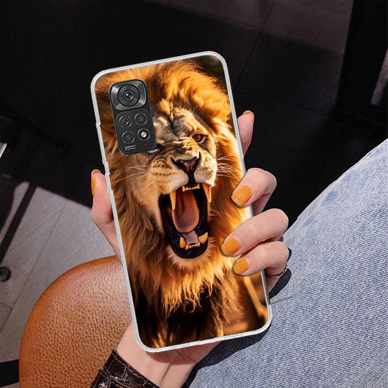 Lion Alpha Male Cub King Phone Case For Xiaomi Redmi Note 15 14 13 12S 12 11 Pro Plus 14S 11S 11E 10 10S 11T 5G Personalized Cov