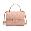 Rhombus chain bag women's spring and summer new high-end niche portable small square bag fashion messenger bag