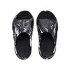Li Ning Youth  Kids Sports Lifestyle Series Versatile Lightweight Shock Absorbing Home Slippers Kids Slippers Black White YKOV002-1