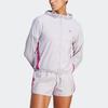 Adidas Run It Windbreaker With Spliced Logo Women Jackets Light-Purple HR9913
