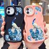 Malowany wzór Duża fala Krawędź Miękki silikonowy materiał Macaron Etui na telefon Odporne na wstrząsy Ochronna gumowa obudowa do Samsung Xiaomi Poco Redmi