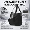 Single   Bag Oxford Cloth Elastic Drawstring Bowling   Bag for Size 5 Soccer   Size 7 Basket  Volley