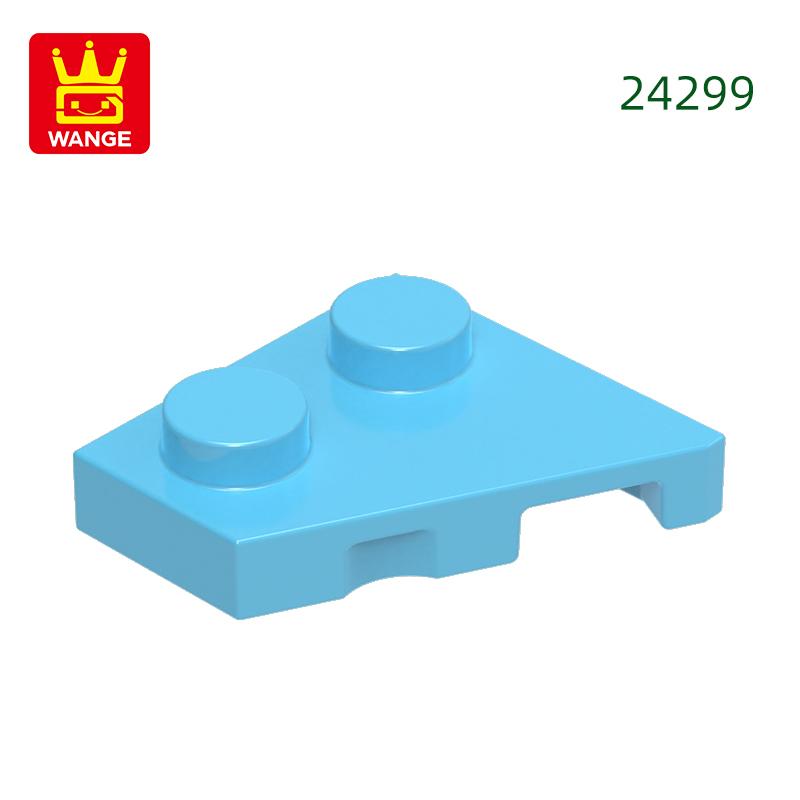 Non-Toxic 201Pcs/Lot 24299 Wedge Plate 2 X 2 Left Block Moc Color Accessories Compatible With Brick Diy Children'S Toy Assembly Parts
