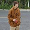 Men's Trendy Waterproof Multi-Pocket American Hip-Hop Jacket for Outdoor Camping and Mountaineering - Spring/Autumn