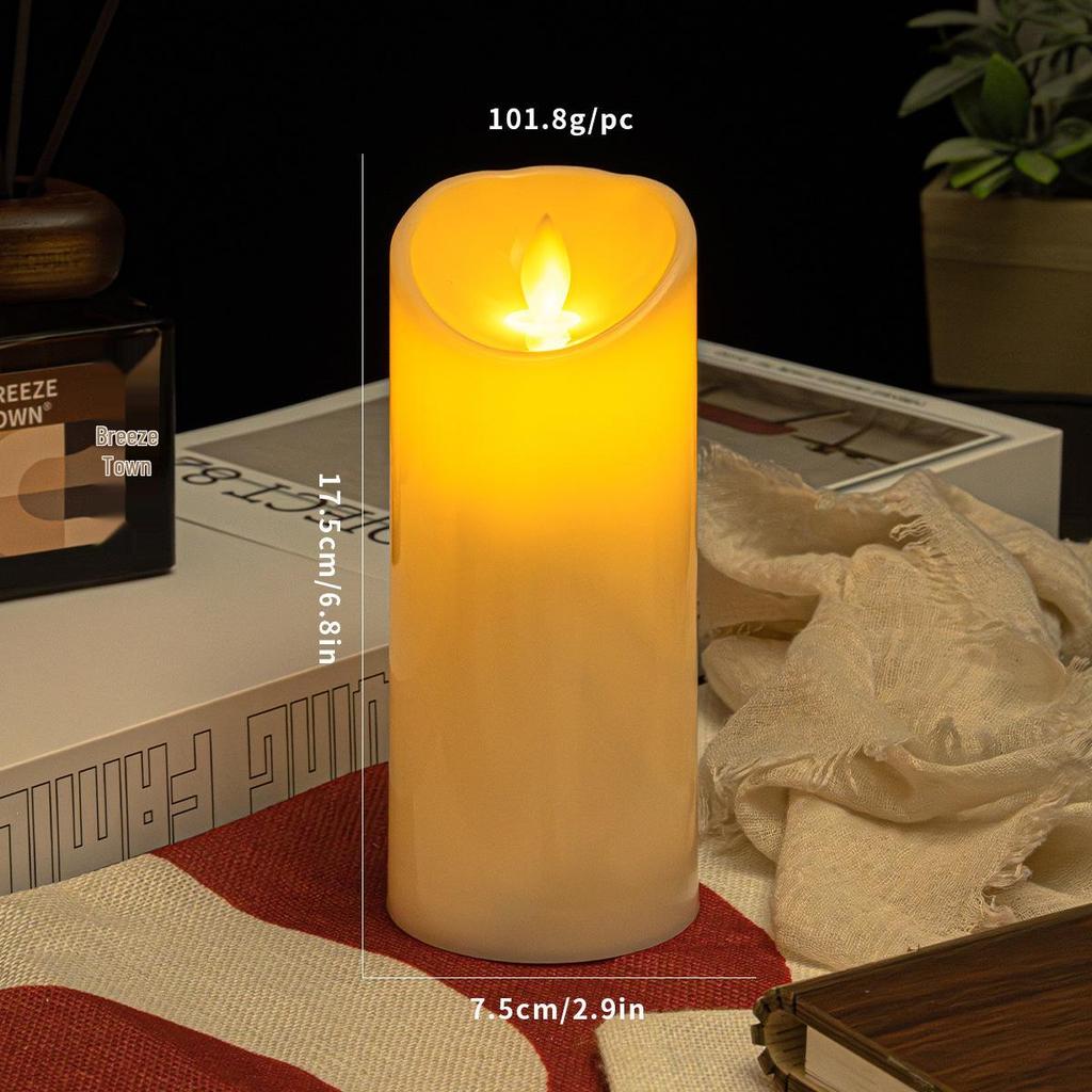 LED Simulated Candle: Perfect for Birthdays, Romantic Occasions, Weddings, and Theatrical Decorations.