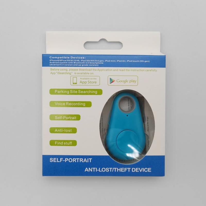 Spot Water Drop Bluetooth Two-Way Finder: Smart Anti-Lost Device for Pets, Phones, Keys, and Wallets.