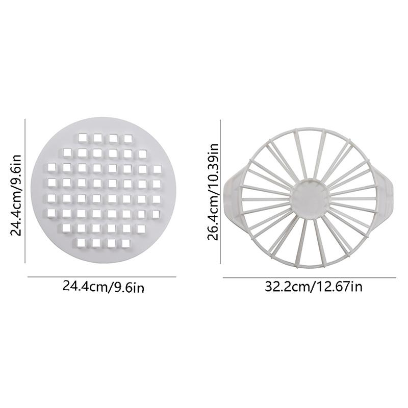 1 stk Skiver Kake Lik Del Kutter Rundt Brød Dessert Mousse Deler