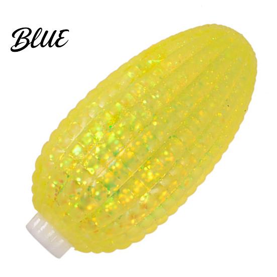 Aurora Glitter Toy Corn Squeeze Slow-Rising TPR Fidget for Stress Soft Rubber Relief Realistic Vegetable-Shaped Decompression Gadget Kids Adults