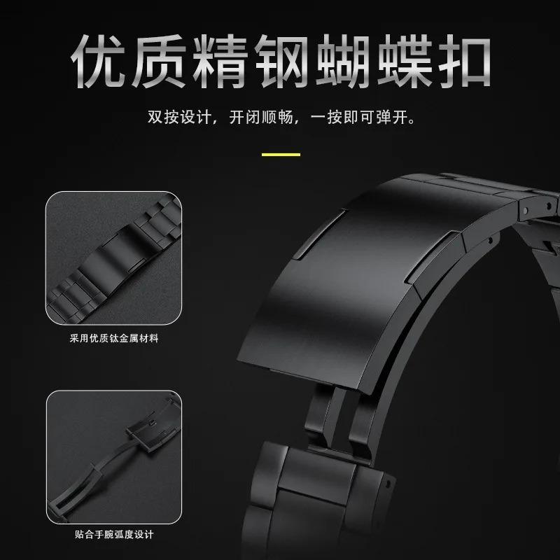 Quick-release Titanium Strap for Samsung Galaxy Watch 8/8 classic 44mm 40mm 46mm Bracelet Wristband Galaxy Watch 2026 Ultra 47mm