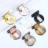 Door Stop Home Hotel Office Anti-collision Block Zinc Alloy Doors Stopper Holder Hardware Replacement Furniture Fitting