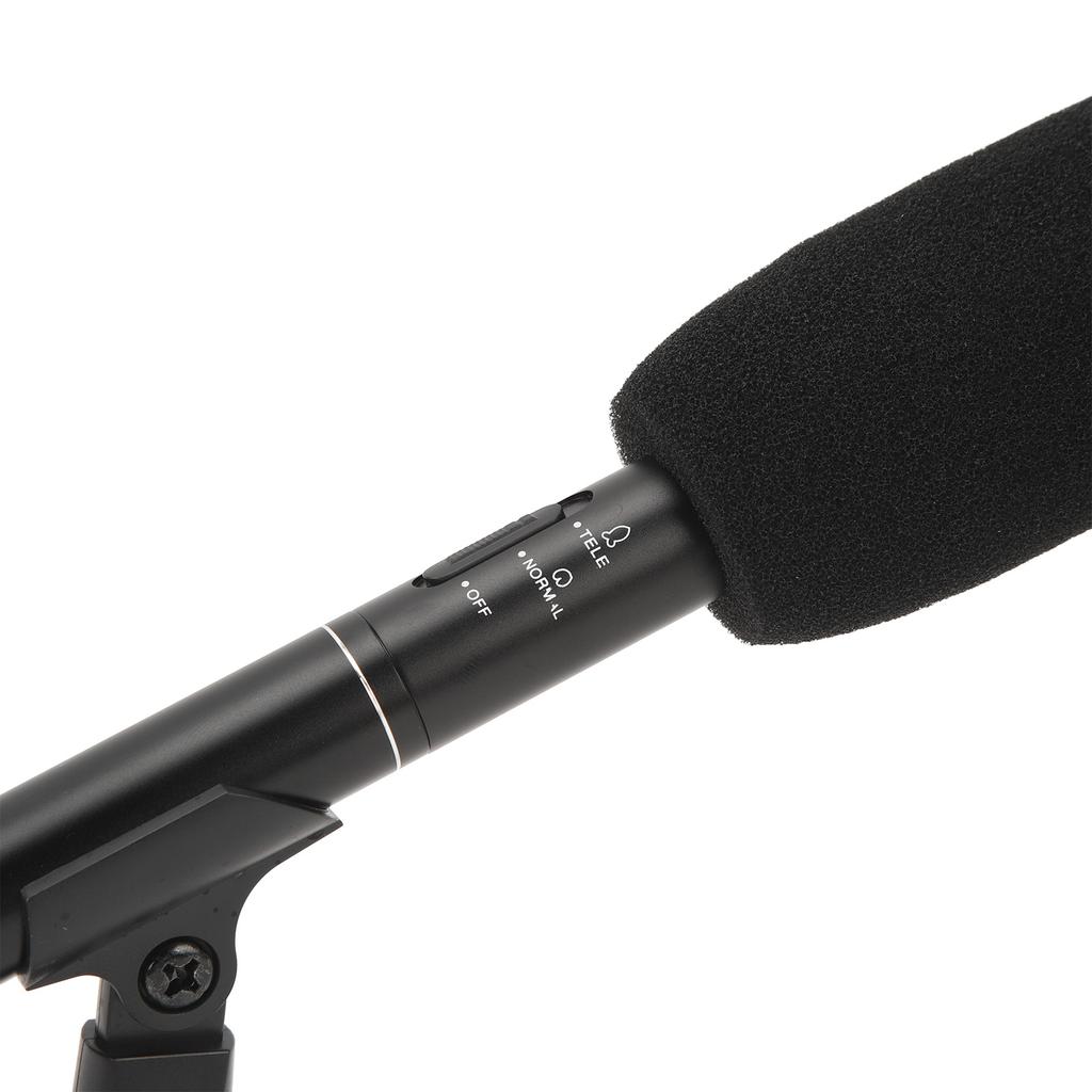 XLR Shotgun Kondensatormikrofon Professionelles Kardioides Mini-Shotgun-Kondensatormikrofon Fernseh-Nachrichtenreporter Interview-Mikrofon