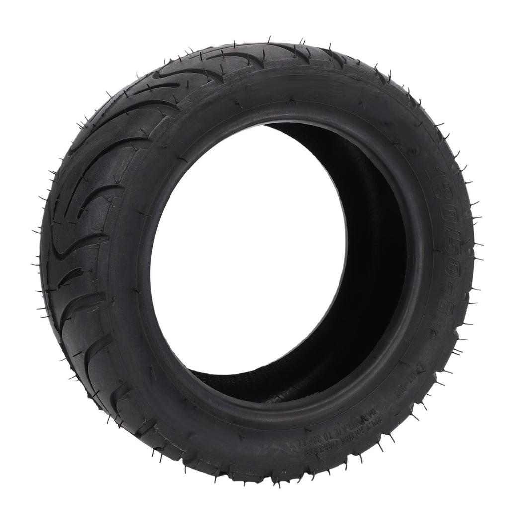 130 50 8 Tire Puncture Proof Rubber Tubeless 8 Inch Rear Tire Replacement for Monkey Z50 Z50A Z50J Bikes