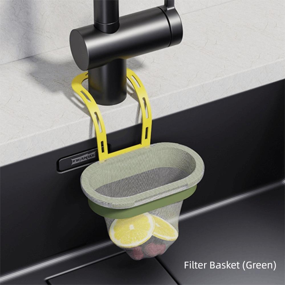 Anti-Clogging Sink Filter Hanging Bag Residue Separation Multifunction Kitchen Sink Strainer Removable Kitchen Filter Basket