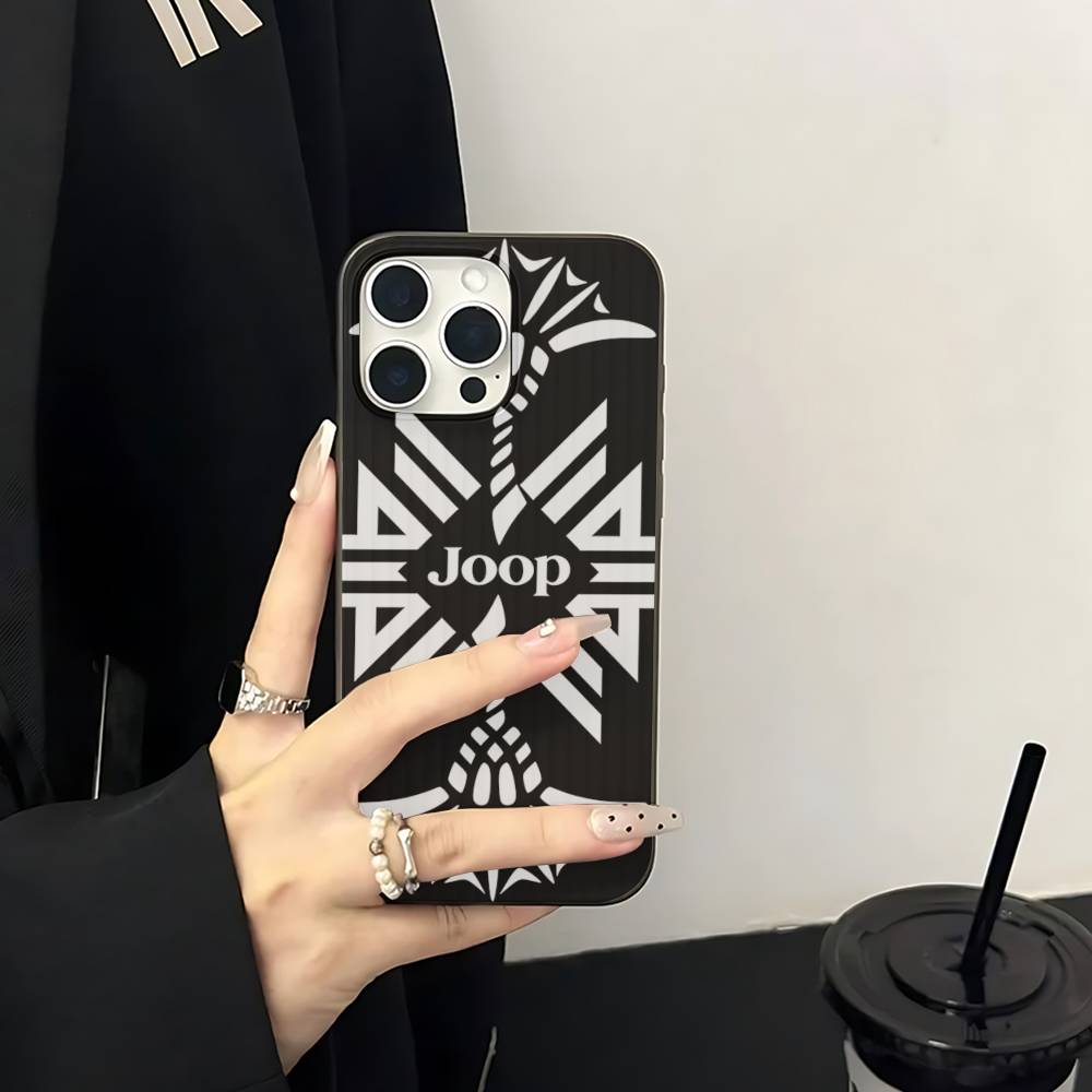 

Famous Printed J-JoopS Logo Phone Case For IPhone 17 16 15 14 Plus 11 12 13 Pro Max Shockproof Protection Soft Back Cover iPhone 14pro max