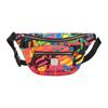 New MCM Cubic Series Nylon Sling Bag, Fanny Pack Mini Men's Multicolor MMZCAFI02MT001