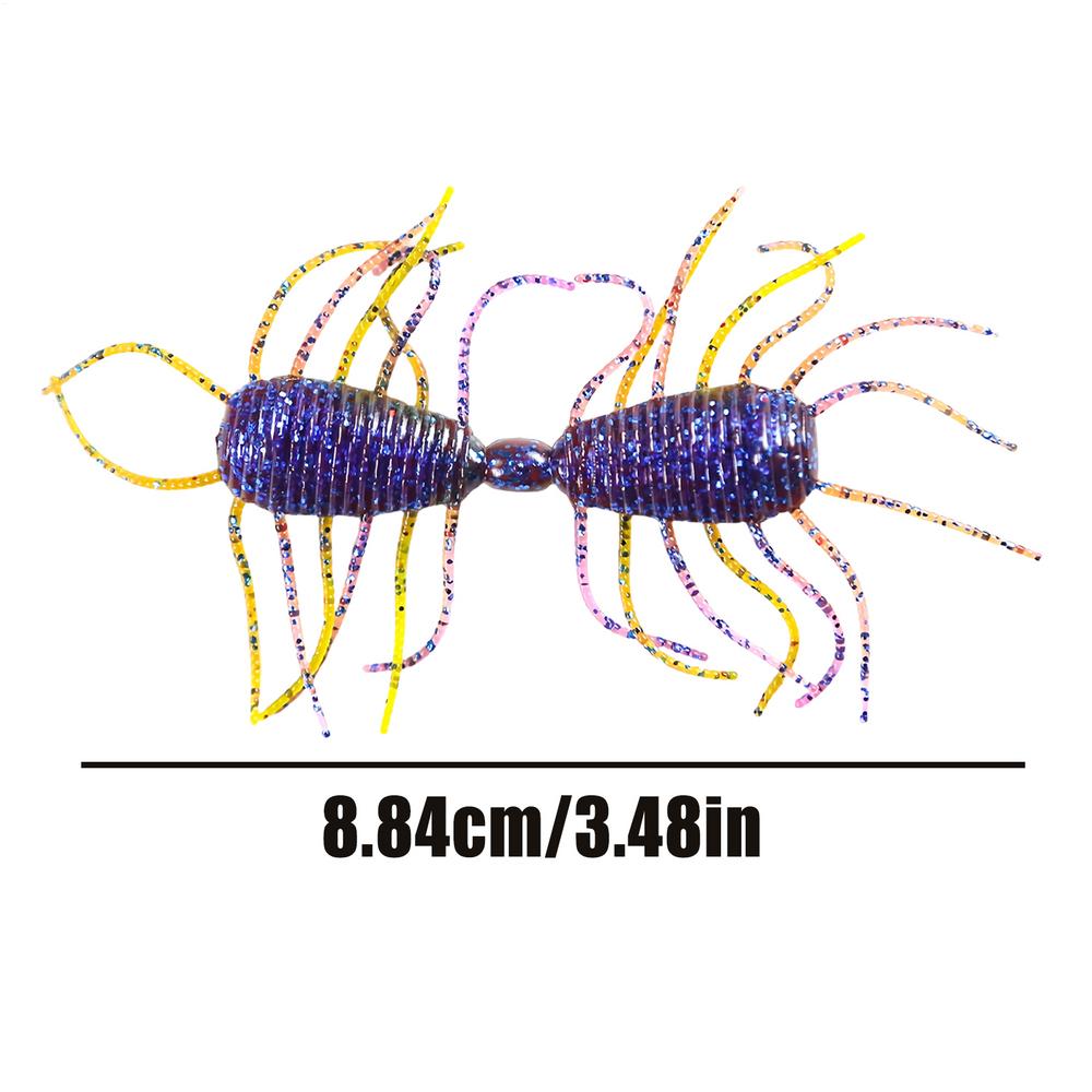 

Saltwater Fishing Lures Soft Crappie Lures 8 Pieces Silicone Realistic Swimbaits For Walleye Trout Pike Perch Freshwater