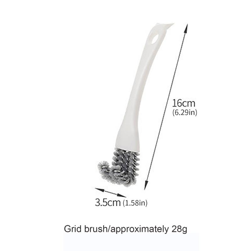 Heavy Duty Grill Cleaning Brush With Ergonomic Handle And Scraper For Barbecue Grill And Kitchen