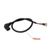 70/160Cm Battery Connector Cable Charging Socket Battery Power Cable Lengthened Elbow Line For Electric Scooter Parts