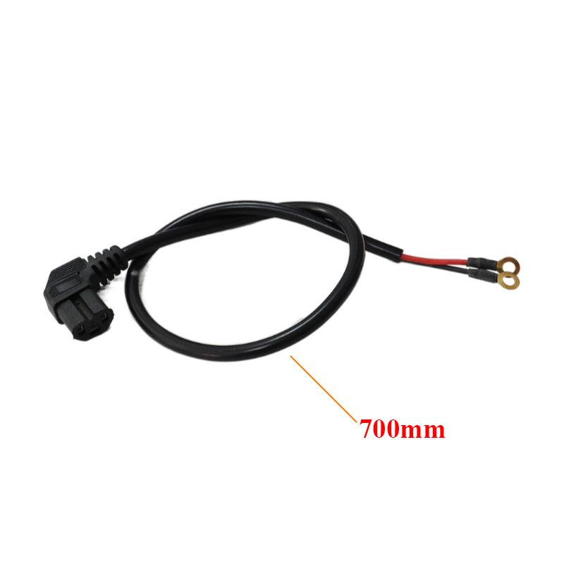 70/160Cm Battery Connector Cable Charging Socket Battery Power Cable Lengthened Elbow Line For Electric Scooter Parts