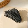 Leaf Hair Clip Frosted Grip Headband Versatile And Practical Hair Clip
