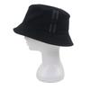 Pristine HERMES hat Fred H Fred H Stripe Bucket black cotton mens 58 Used