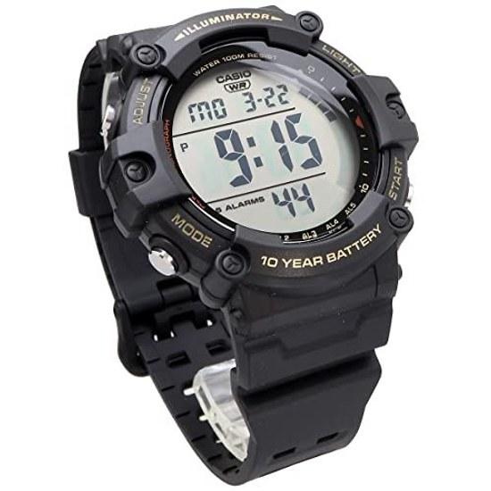 CASIO Standard Digital Wristwatch AE-1500WHX-1AV Long Strap Mens Cheap Chipukashi Black Overseas Model