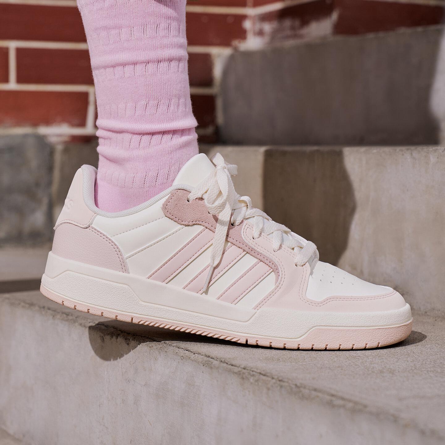 Adidas Entrap  White Pink  38.5