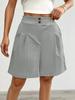 2026TK Summer Women's High-Waisted Loose Wide-Leg Shorts