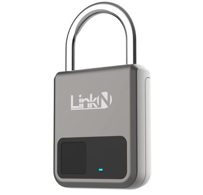Link-N Padlock, Smart Lock, Fingerprint Authentication, Master Key Included