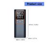 Digital Tire Inflator for Car Bike Motorcycle Car Air Compressor Pumps with LED Light Tire Inflator Type-C Rechargeable