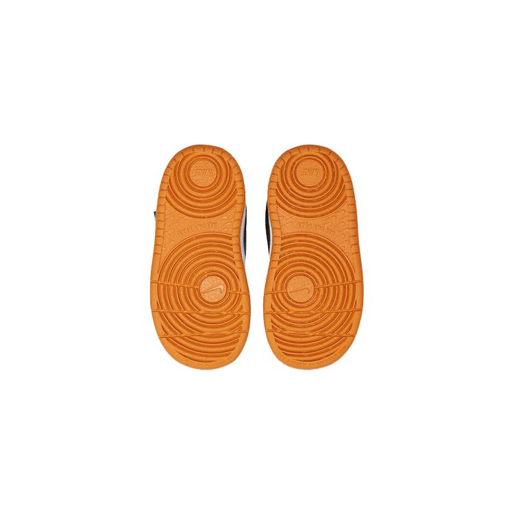 Nike Court Borough Low 2 Bianco Nero Kumquat TD DN1230-100