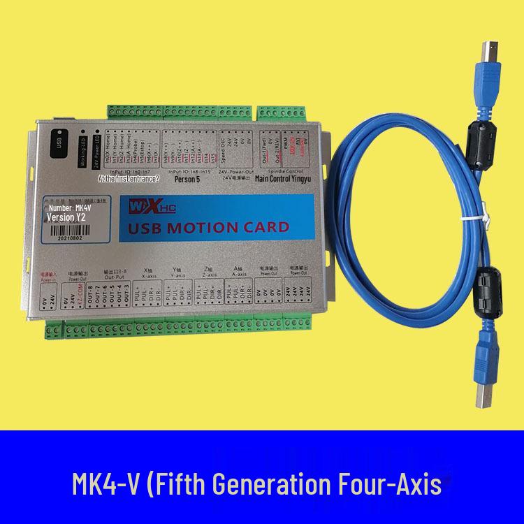MK4-IV/V 4th/5th Gen Engraver MACH3 USB Motion Control Card, 3/4/6 Axis