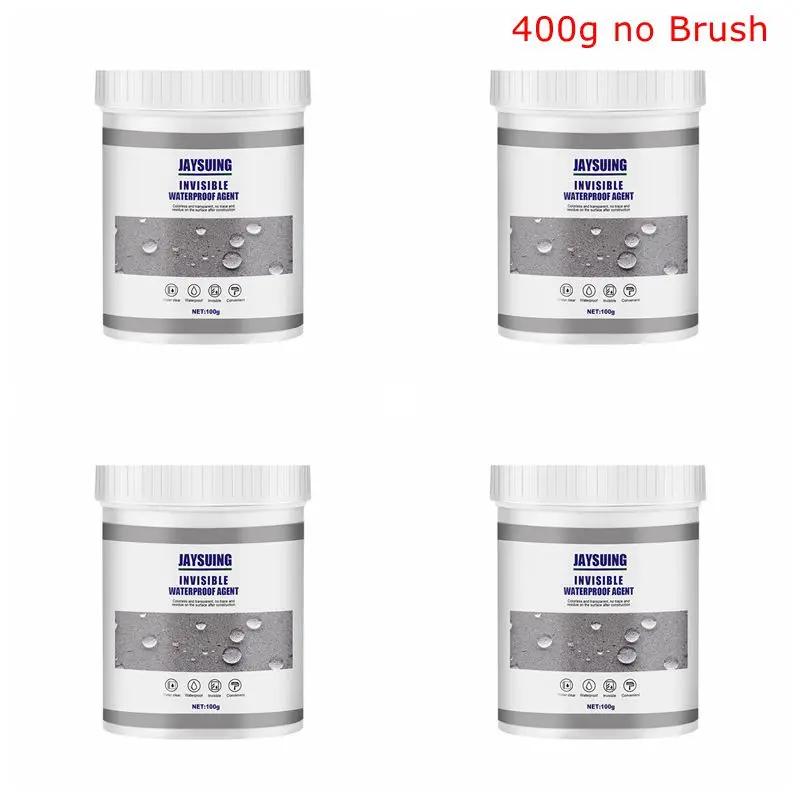 100/200/600g Waterproof Agent Toilet Anti-leak Spray Sealing Glue with Brush Repair Broken Powerful Invisible Paste Sealant Glue